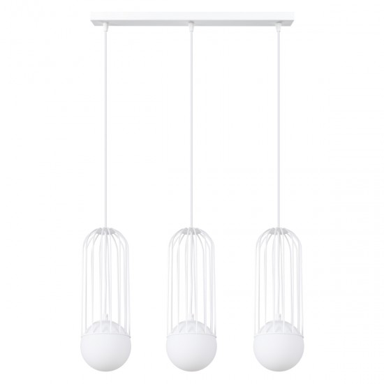 Lampă suspendată BRINA 3L alb