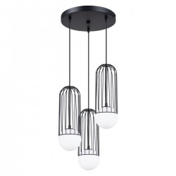 Lampa suspendata BRINA 3P neagra