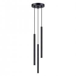 Lampa suspendata ARCHE 3P neagra