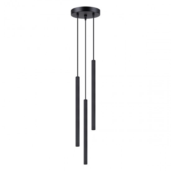 Lampa suspendata ARCHE 3P neagra