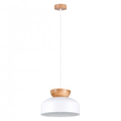 Lampa suspendata MARION alb