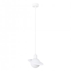 Lampă suspendată HYPERION 1 albă