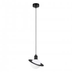 Lampa suspendata HYPERION 1 neagra