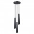 Lampa suspendata PRYSM 3P neagra
