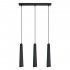 Lampa suspendata PRYSM 3L neagra
