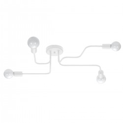 Candelabru VECTOR 4 alb