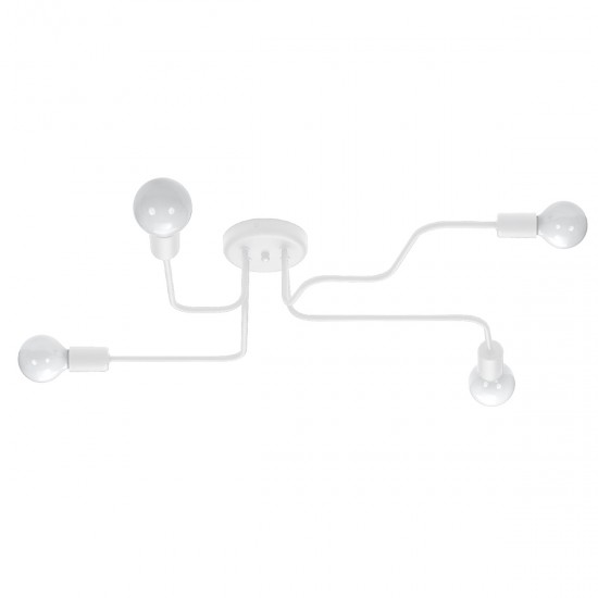 Candelabru VECTOR 4 alb