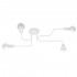 Candelabru VECTOR 4 alb