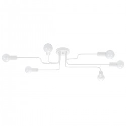 Candelabru VECTOR 6 alb