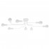 Candelabru VECTOR 8 alb