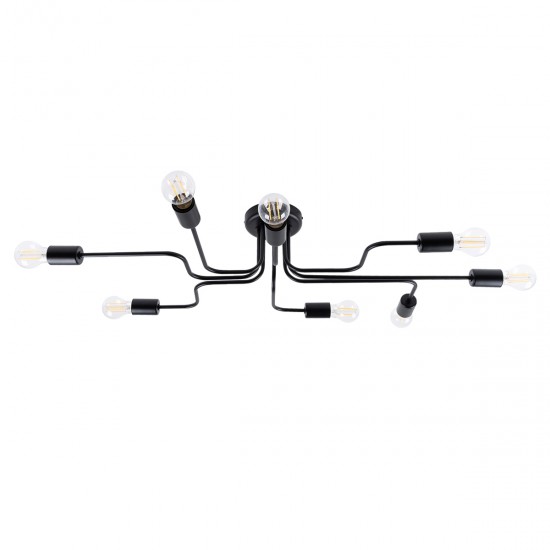 Candelabru VECTOR 8 negru