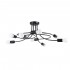 Candelabru LEVAR 8 negru