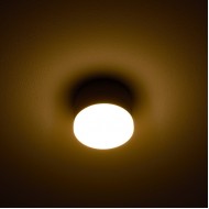 Plafoniera LED 12W de exterior Zelda Round SCHRACK antracit lumina calda IP54