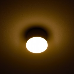 Plafoniera LED 12W de exterior Zelda Round SCHRACK antracit lumina calda IP54