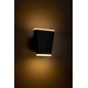 Aplica LED de perete 12.5W Mika SCHRACK iluminare sus/jos antracit lumina calda