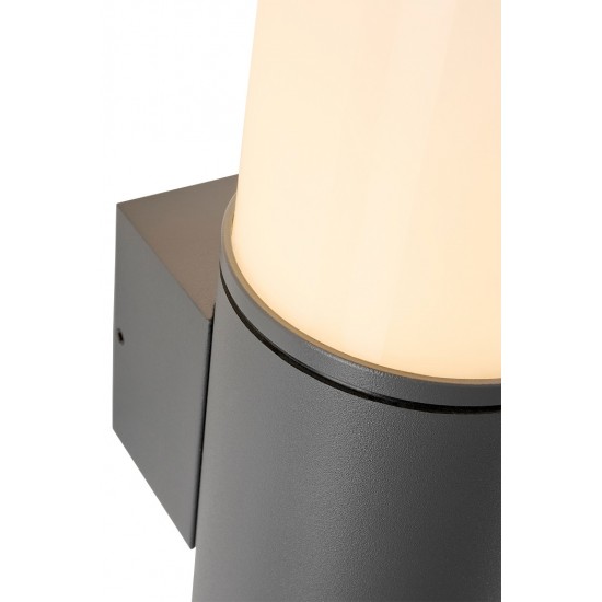Aplica LED de perete 12.5W Eta SCHRACK antracit lumina calda
