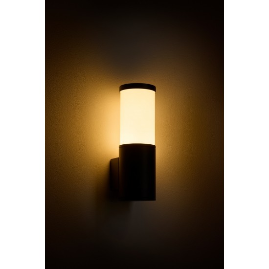 Aplica LED de perete 12.5W Eta SCHRACK antracit lumina calda