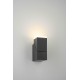 Aplica LED de perete 8W orientabila Evo Square Up SCHRACK antracit lumina calda
