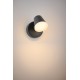 Aplica LED de perete 12.5W Zeta SCHRACK antracit lumina calda