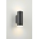 Lampa de perete GU10 Vida iluminare sus/jos antracit IP54