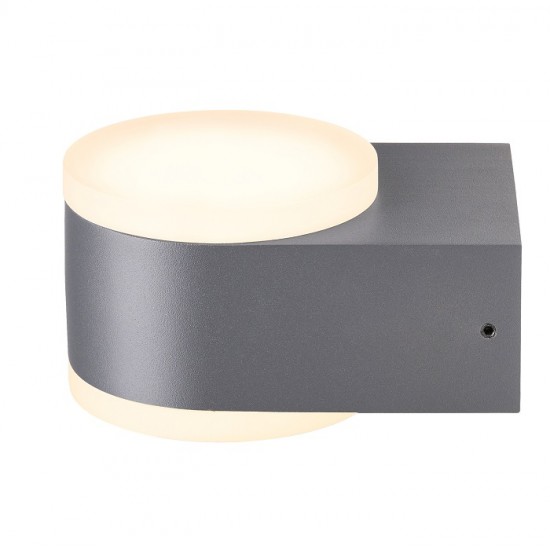 Aplica LED de exterior 12.5W ZELDA SCHRACK iluminare sus jos antracit lumina calda