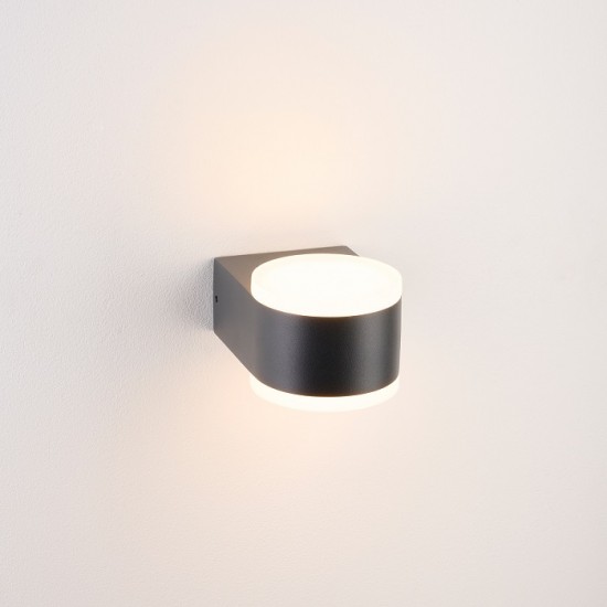 Aplica LED de exterior 12.5W ZELDA SCHRACK iluminare sus jos antracit lumina calda