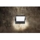 Aplica LED de perete 12.5W orientabila ILAS SCHRACK antracit lumina calda IP54