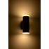 Aplica LED de perete 11.5W Vida SCHRACK iluminare sus/jos antracit lumina calda IP54