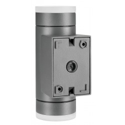 Aplica LED de perete 11.5W Vida SCHRACK iluminare sus/jos antracit lumina calda IP54
