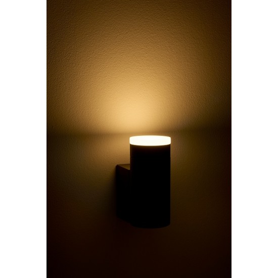 Lampa de perete GU10 Vida iluminare sus antracit IP54