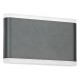 Aplica LED de perete 13W NAOS Medium SCHRACK iluminare sus/jos antracit lumina calda IP54