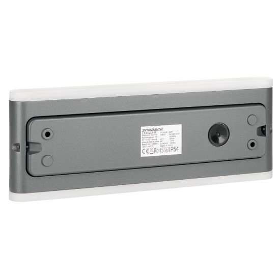 Aplica LED de perete 20W NAOS Large SCHRACK iluminare sus/jos antracit lumina calda IP54