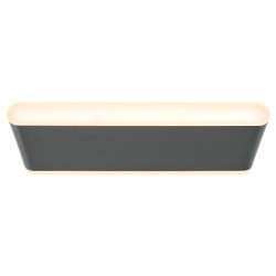 Aplica LED de perete 13W NAOS Medium SCHRACK iluminare sus/jos antracit lumina calda IP54