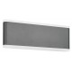 Aplica LED de perete 20W NAOS Large SCHRACK iluminare sus/jos antracit lumina calda IP54