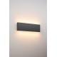 Aplica LED de perete 20W NAOS Large SCHRACK iluminare sus/jos antracit lumina calda IP54