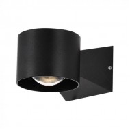 Aplica LED de exterior 5W 95mm corp negru iluminare sus jos IP65