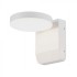 Aplica LED de perete 17W rotunda aluminiu corp alb IP65