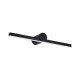 Aplica LED etansa pentru tablou sau oglinda 10W 610mm aluminiu corp negru IP65