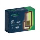 Aplica LED decorativa 20W 420mm culoare corten IP20