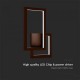 Aplica LED decorativa 20W 420mm culoare corten IP20
