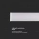 Aplica LED decorativa 20W IP44 alba iluminare sus jos