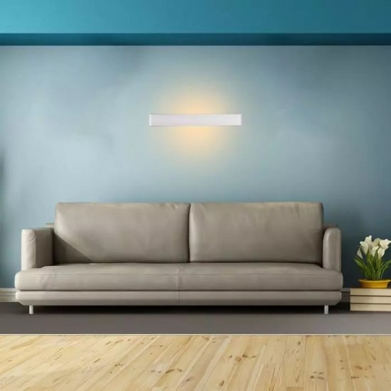 Aplica LED decorativa 20W IP44 alba iluminare sus jos