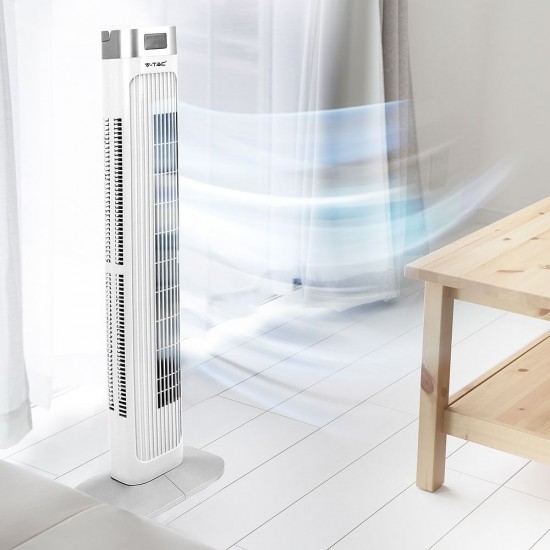 Ventilator turn 55W cu telecomanda - 36 inch