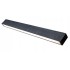 Corp LED liniar magnetic 30W Corp Negru Alb Cald