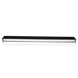 Corp LED liniar magnetic 30W Corp Negru Alb Cald