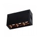 Spot LED liniar magnetic 3W Corp Negru Alb Cald