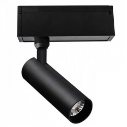 Proiector LED magnetic 15W Corp Negru Alb Cald