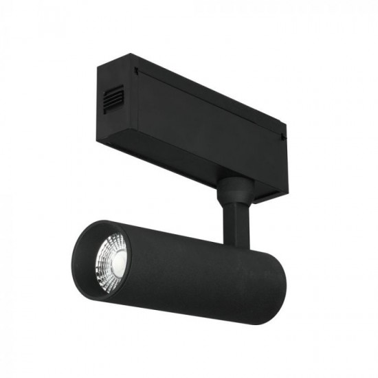 Proiector LED magnetic 15W Corp Negru Alb Cald