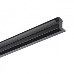 Sina magnetica 0.5m Xtrim S neagra cu montaj incastrat 48V DC IP40