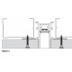 Sina magnetica 1m Xtrim S neagra cu montaj incastrat 48V DC IP40